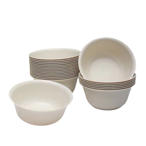 Rice husk disposable tableware bowls and chopsticks set spoons cups rice dishes food-grade dinner home picnic four-piece set