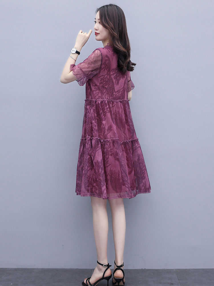 Robe été Mousseline de soie - Ref 3428976 Image 4
