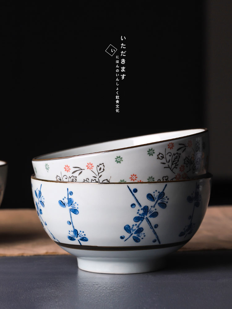 Take a jingdezhen glaze color under the Japanese mercifully rainbow such use 7 inches big rainbow such as bowl with large soup bowl tableware ceramic bowl
