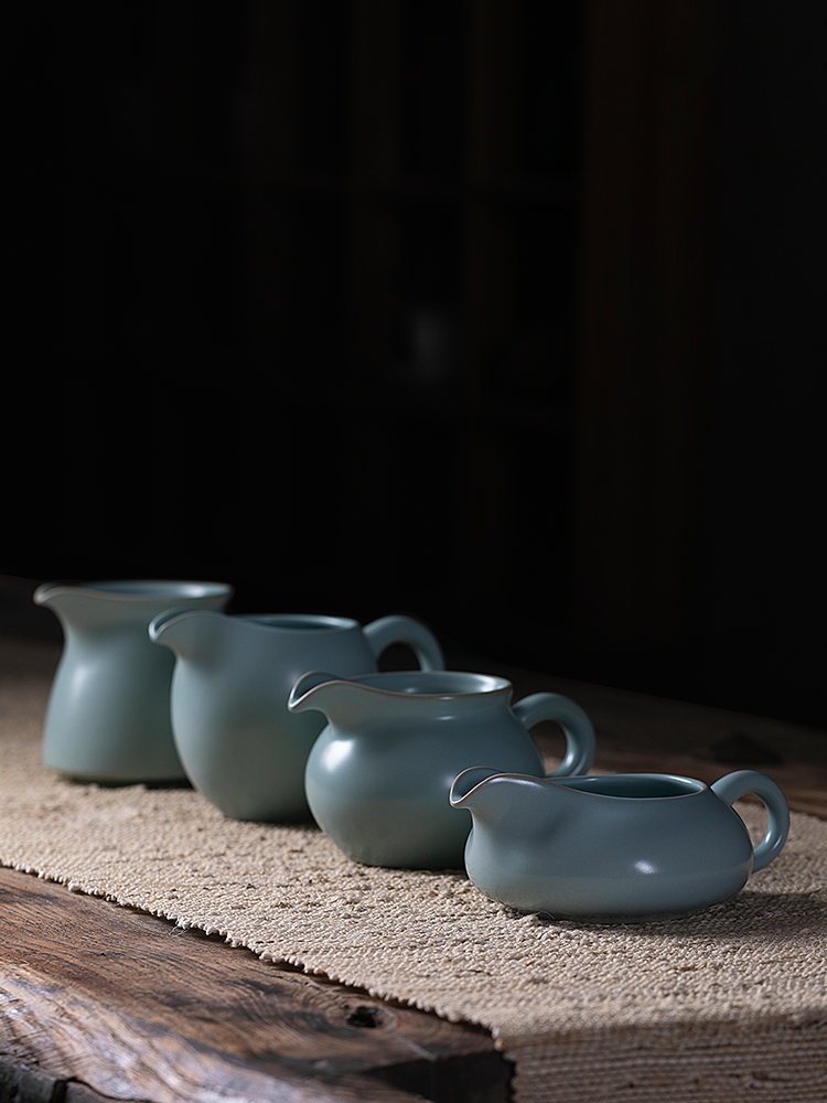 Jiangnan past your up sky blue sea kung fu tea tea fair ceramic cup your porcelain and a cup of tea ware points cups