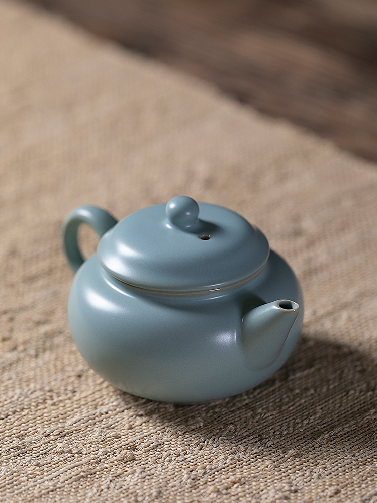 Jiangnan shamrock archaize past 1 your up ceramic teapot tea kungfu tea set your porcelain little teapot single pot