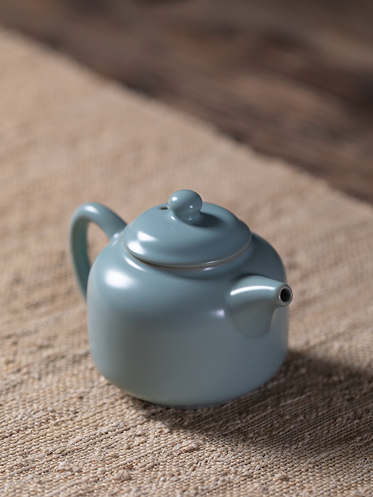 Jiangnan past your porcelain shamrock respecting virtues pot of kung fu in the teapot red ceramic tea set on your up single pot teapot