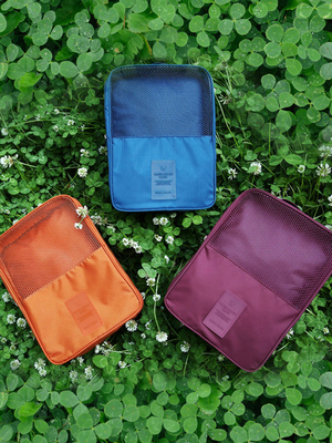 Du lịch ngoài trời vật tư du lịch đặt túi lưu trữ du lịch rửa túi mỹ phẩm túi xách tay nữ hộp giày ba đôi - Rửa sạch / Chăm sóc vật tư túi đựng đồ trang điểm 3ce Rửa sạch / Chăm sóc vật tư