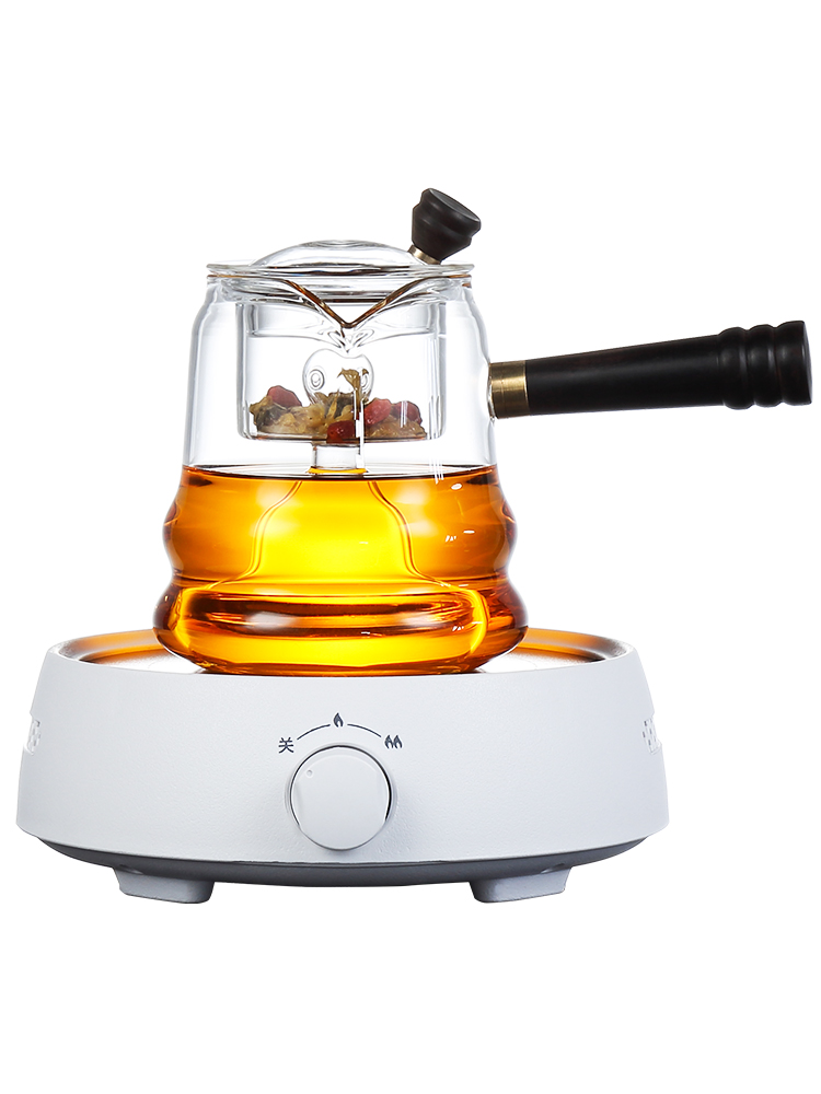 Tang Feng'm glass teapot electric household cooking and transparent pot put the pot of I and contracted electricity TaoLu filter side