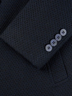 HLA Haitang House Wool Blend Honeycomb Coat 2018 Winter New Fashion Chic Áo khoác nam áo ấm nam Áo len