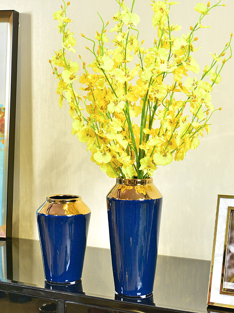 Modern light key-2 luxury floret bottle of water to raise the Nordic idea contracted sitting room ceramic furnishing articles table flower arranging flower bottles