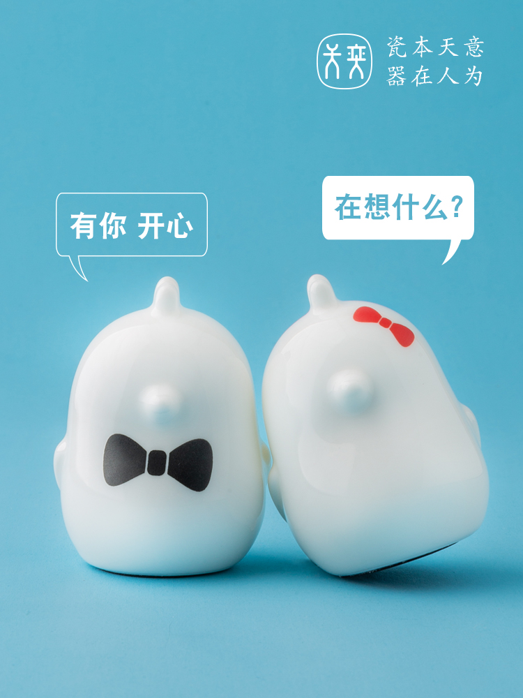 Chicks must ceramic furnishing articles, lovely creative ins wind male girl elementary school school grade one gift sets