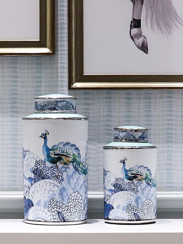 Light the key-2 luxury of modern ceramic vase piggy bank knick - knacks furnishing articles sitting room Nordic TV cabinet table flower arranging flowers