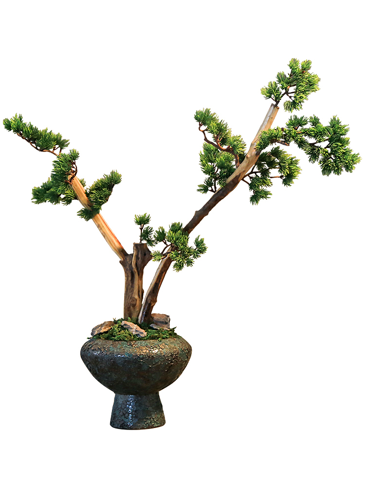 Restoring ancient ways of jingdezhen ceramic mesa miniascape of indoor soft outfit style between example potted landscape decoration zen furnishing articles