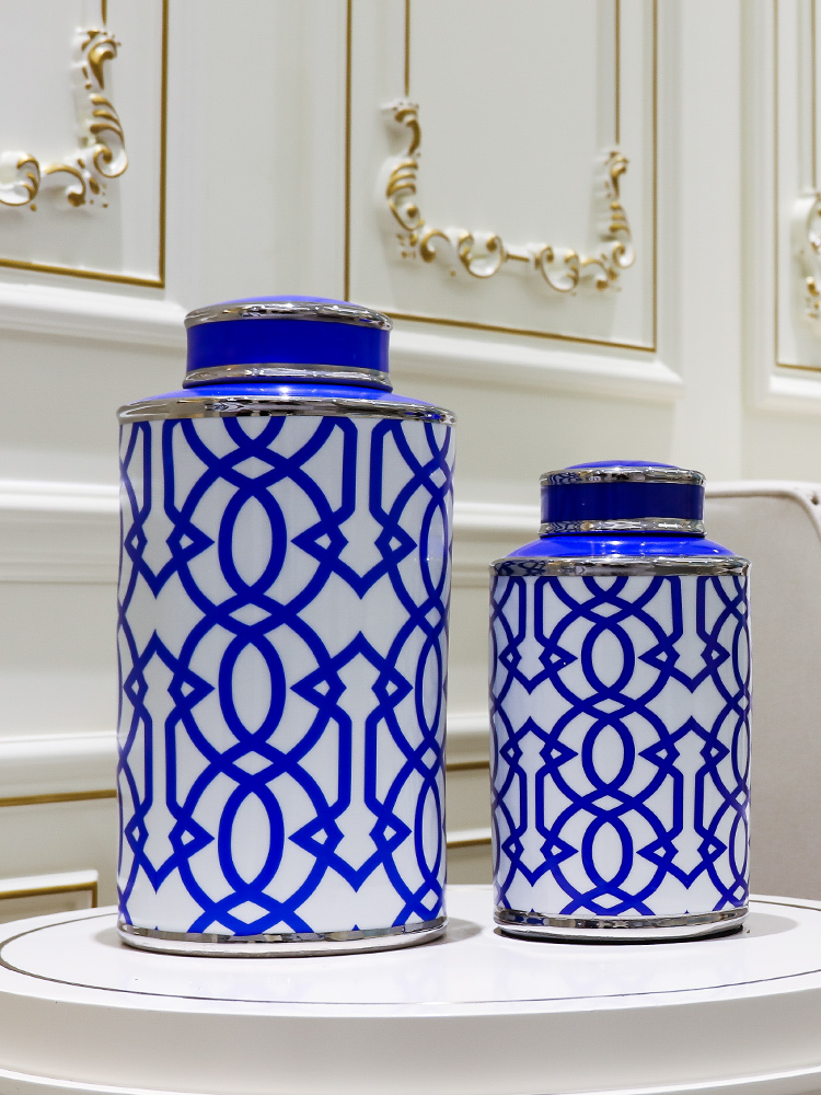 Light the key-2 luxury of modern ceramic vase piggy bank knick - knacks furnishing articles sitting room Nordic TV cabinet table flower arranging flowers