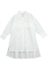 Áo sơ mi nữ tay dài 2019 mới mùa thu cotton dài trẻ em áo trắng nữ lớn trẻ em nước ngoài quần áo trẻ em - Áo sơ mi áo sơ mi bé trai size đại Áo sơ mi