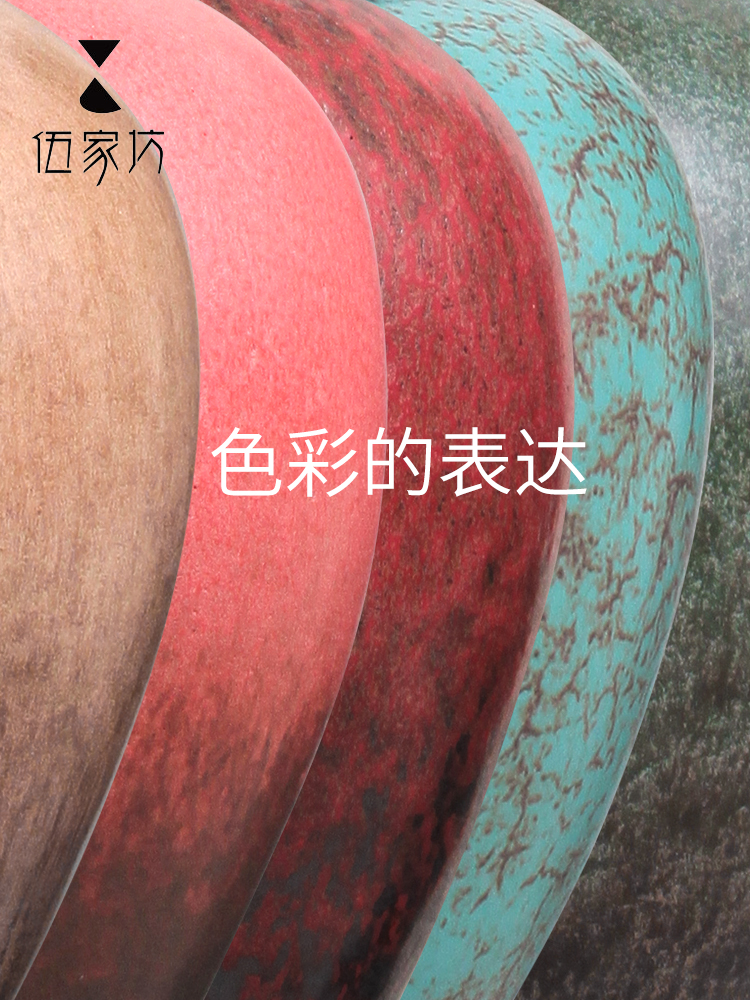 The Wu family fang caddy fixings ceramic seal tank household receives a large small portable storage tanks tea boxes