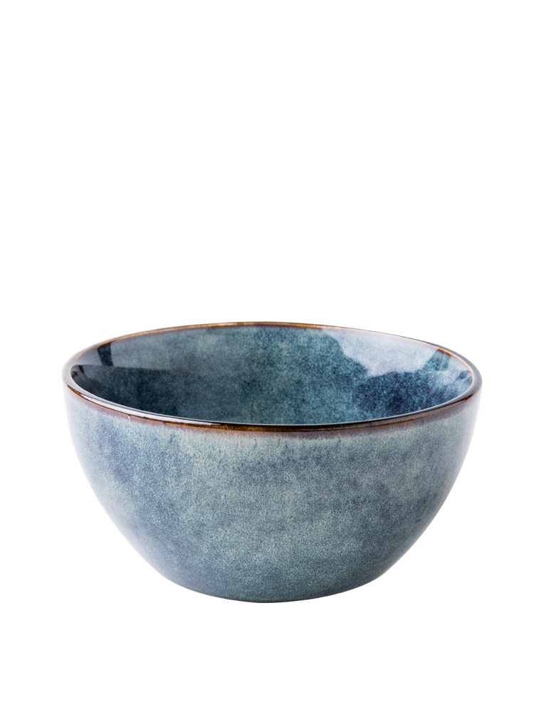 This porcelain creative household ceramic bowl of rice bowls nice 5 inches porringer ins contracted eating small bowl