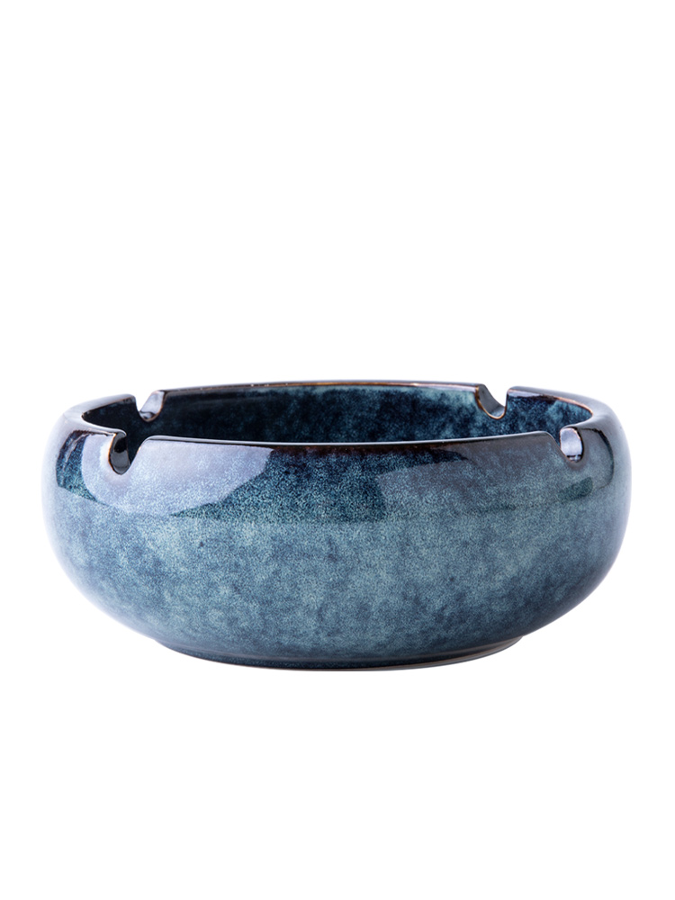 This porcelain ceramic ashtray ashtray Europe type restoring ancient ways tea table home sitting room office multi - function ashtray