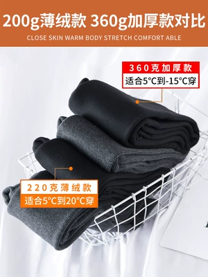 Nam Cực 2019 mới cộng với chất liệu nhung dày mặc quần legging mùa thu và mùa đông áp lực cho chiếc quần nhung co giãn để giữ ấm - Quần tây thường quần lửng nữ Quần tây thường