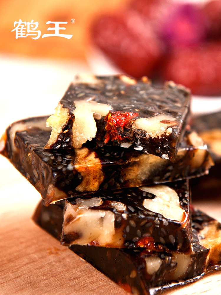 鹤王 即食 阿胶固元糕 枸杞型 300g*2件 天猫优惠券折后¥29.8包邮