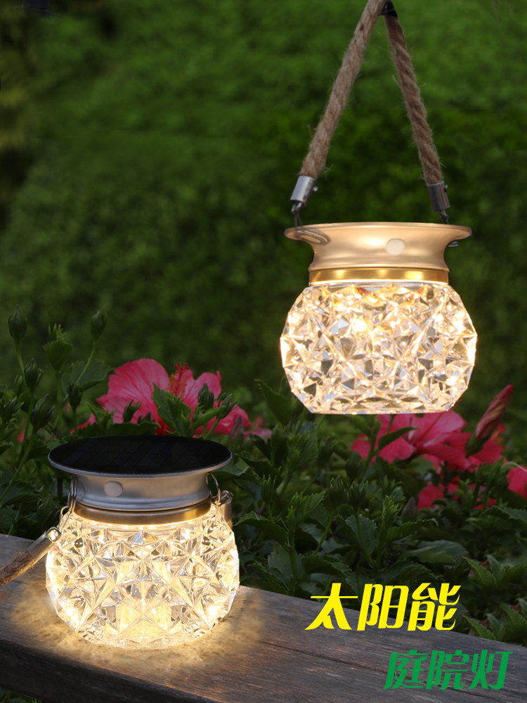 Đèn treo ngoài trời năng lượng mặt trời sân vườn ban công nhỏ đèn bàn trang trí đèn đèn chùm đầu giường sạc pin đèn ngủ đèn chiếu sáng sân vườn năng lượng mặt trời đèn năng lượng sân vườn