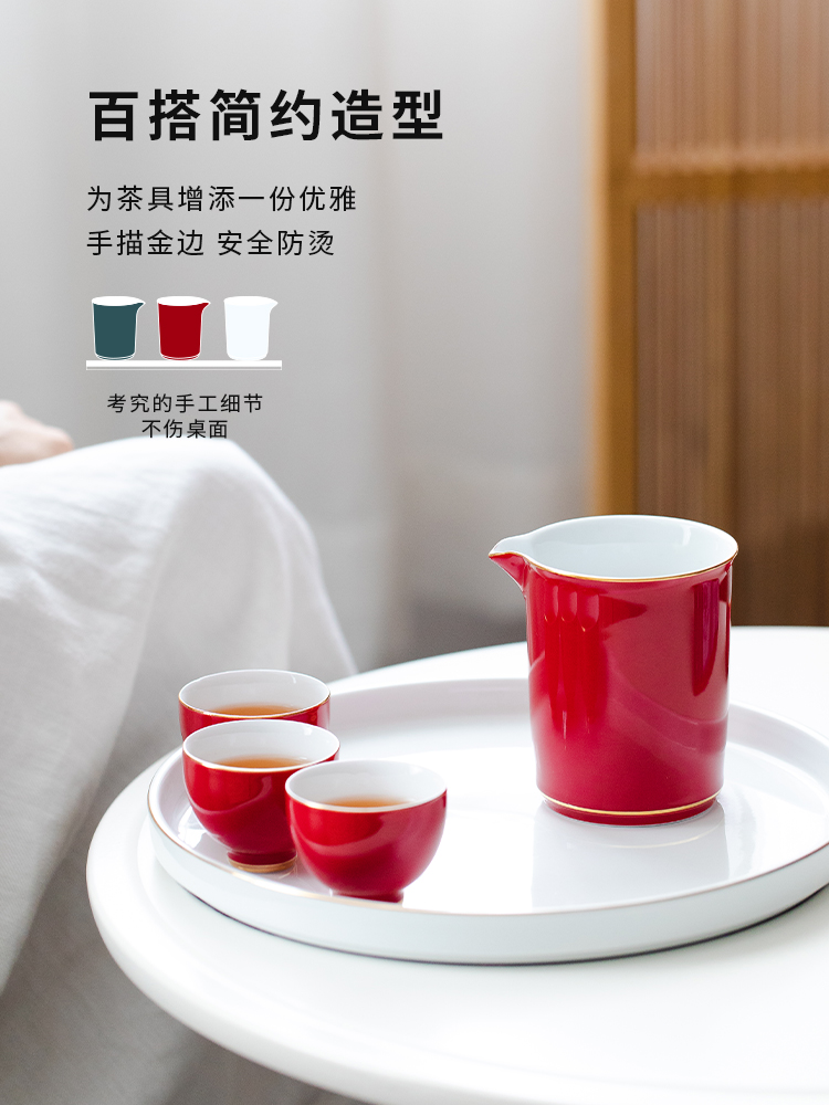 And creation of ceramic fair keller large tea sea male cup points fitting court wind kung fu tea set