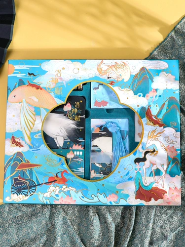 Детские подарки на день рождения, чтобы дать девочкам мужчина -подруги ученики начальной школы Палас Национальный Ветр Творческий Гу Чао Детский сад для выпускных подарков