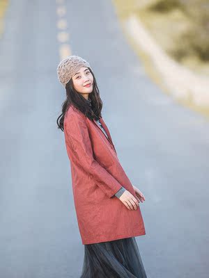 Áo khoác nữ mùa thu 2019 mới thời trang áo khoác chờ gió gió Anh phần dài áo mỏng phần đầu mùa thu - Trench Coat áo phao nữ Trench Coat