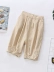 Quần cotton bé sát miệng quần quần trẻ em quần quần trẻ em quần harem trong hè trẻ em Hàn Quốc 2019 phong cách mới - Quần quần short bé trai Quần
