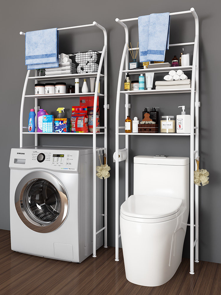 chân chống rung máy giặt lg Nhà Tắm Vệ Sinh Giá Đựng Đồ Từ Sàn Đến Trần Nhà Vệ Sinh Treo Tường Nhà Tắm Vệ Sinh Chậu Rửa Giá Treo Máy Giặt Nhà Tắm Giá Đỡ đế cao su máy giặt chân de máy giặt lg