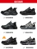 Men's labor protection shoes, anti-smash and anti-puncture, steel toe, steel plate, work site, soft-soled shoes, lightweight, winter 