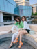 Áo sơ mi trái tim Hàn Quốc mùa hè 2019 mới dành cho nữ phiên bản Hàn Quốc của thiết kế lỏng lẻo của áo sơ mi có khí chất nhỏ - Áo sơ mi áo sơ mi phối Áo sơ mi