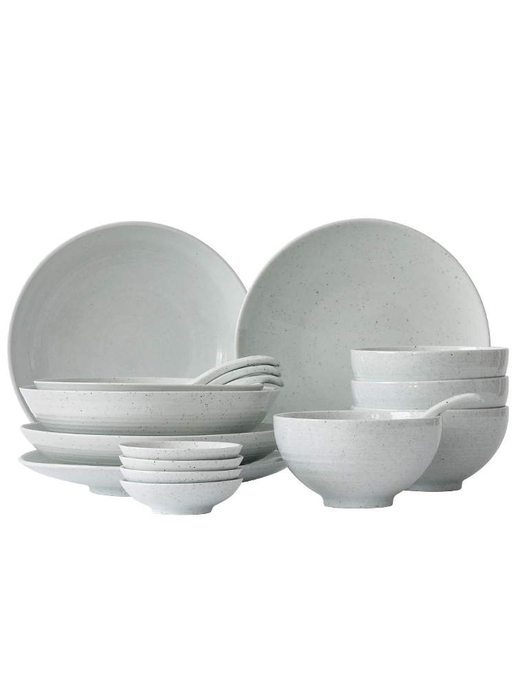 Creative ceramic tableware suit dishes household Nordic Japanese dishes new ipads porcelain bowl plate combination box