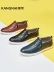 Kangnai Giày Nam Chính Hãng Volkswagen Giày Thường Da Thật Thoáng Khí Da Mềm Đế Mềm Slip-On Slip-On Commuter Giày