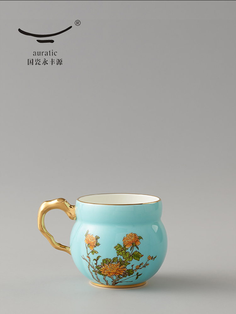 The porcelain Mrs Yongfeng source porcelain mugs of huai cup cup picking creative ceramic cups porcelain cup