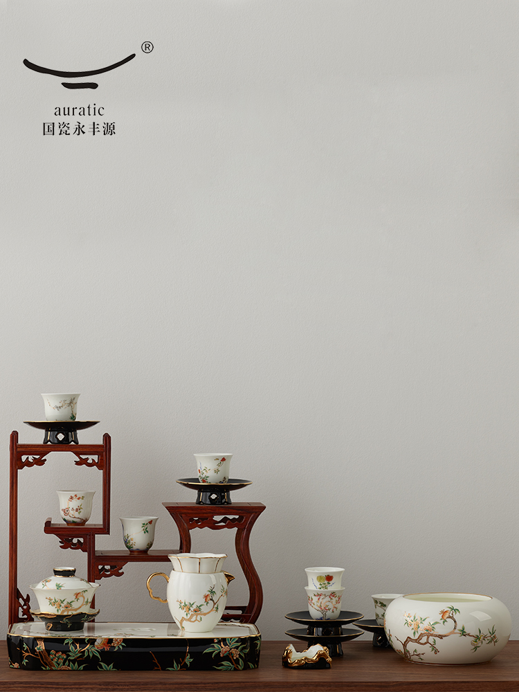 Mrs Porcelain Porcelain countries yongfeng source pomegranate 39 another awarding to head home ceramic kung fu tea set the teapot