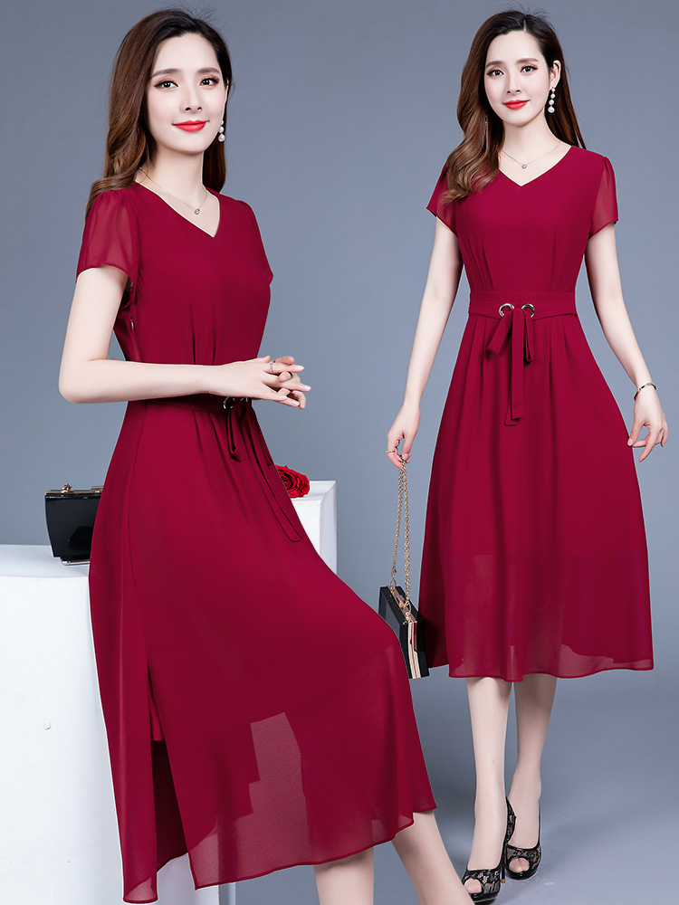 Robe été Mousseline de soie - Ref 3429148 Image 3