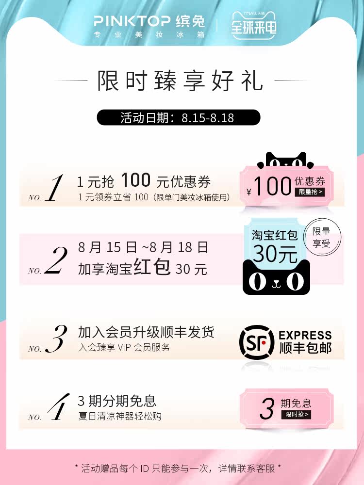 Косметические Холодильник pinktopmini