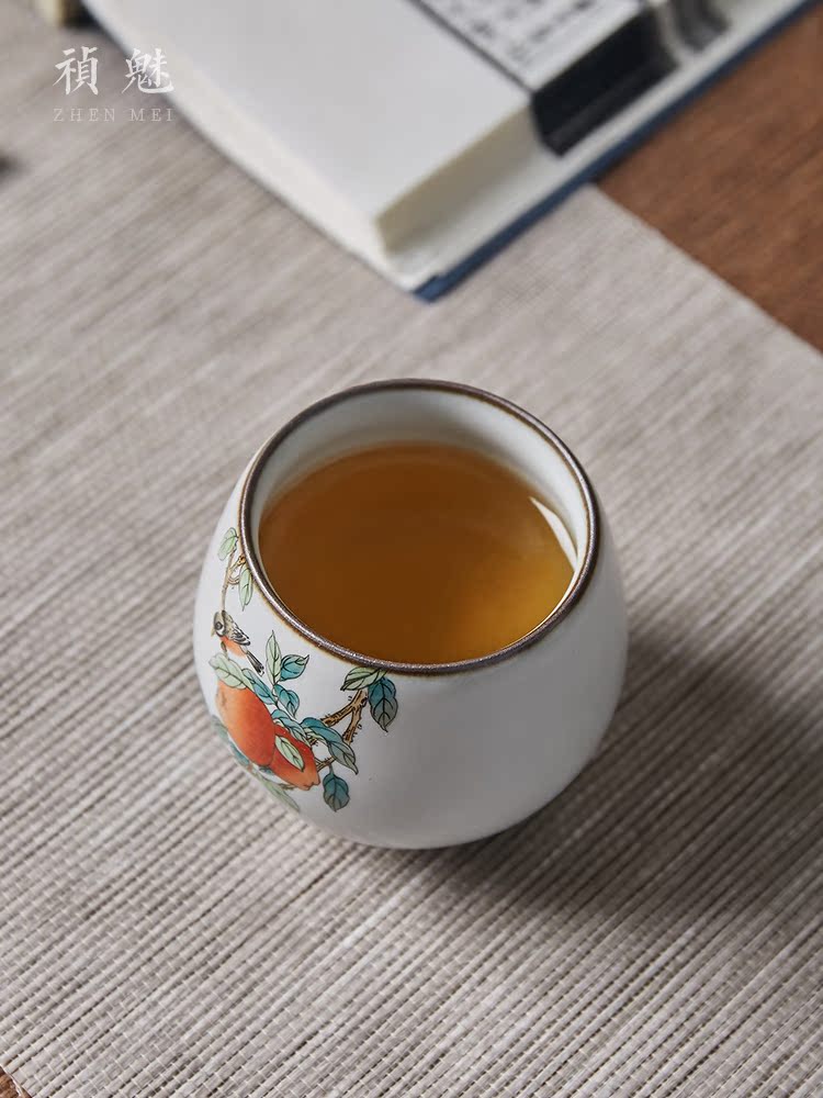 Shot incarnate all hand your up start small jingdezhen ceramic cups kung fu tea master sample tea cup cup single CPU