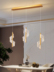 đèn ngủ treo trần Đèn chùm thiết kế nhà hàng hiện đại tối giản sáng tạo cá tính nghệ thuật ba đầu thanh dài đèn bàn văn phòng đèn phòng trà đèn thả thông tầng đèn trần phòng bếp Đèn thả