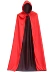 Trang phục biểu diễn Halloween dành cho người lớn và trẻ em áo choàng đen và đỏ Áo choàng tử thần cos ma cà rồng trang phục ảo thuật