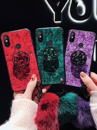 ins超火紫色小米8手机壳小米8青春版保护lite硅