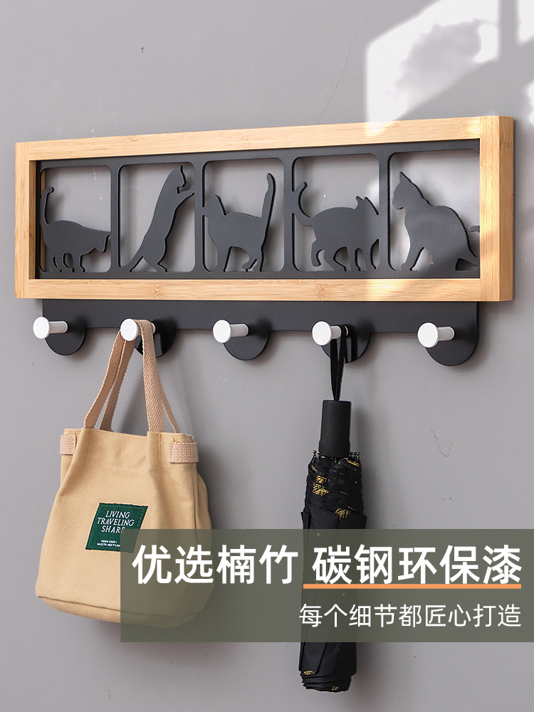 Creative tường trang trí móc cửa lối vào tường treo vào tường kệ áo móc móc chìa khóa