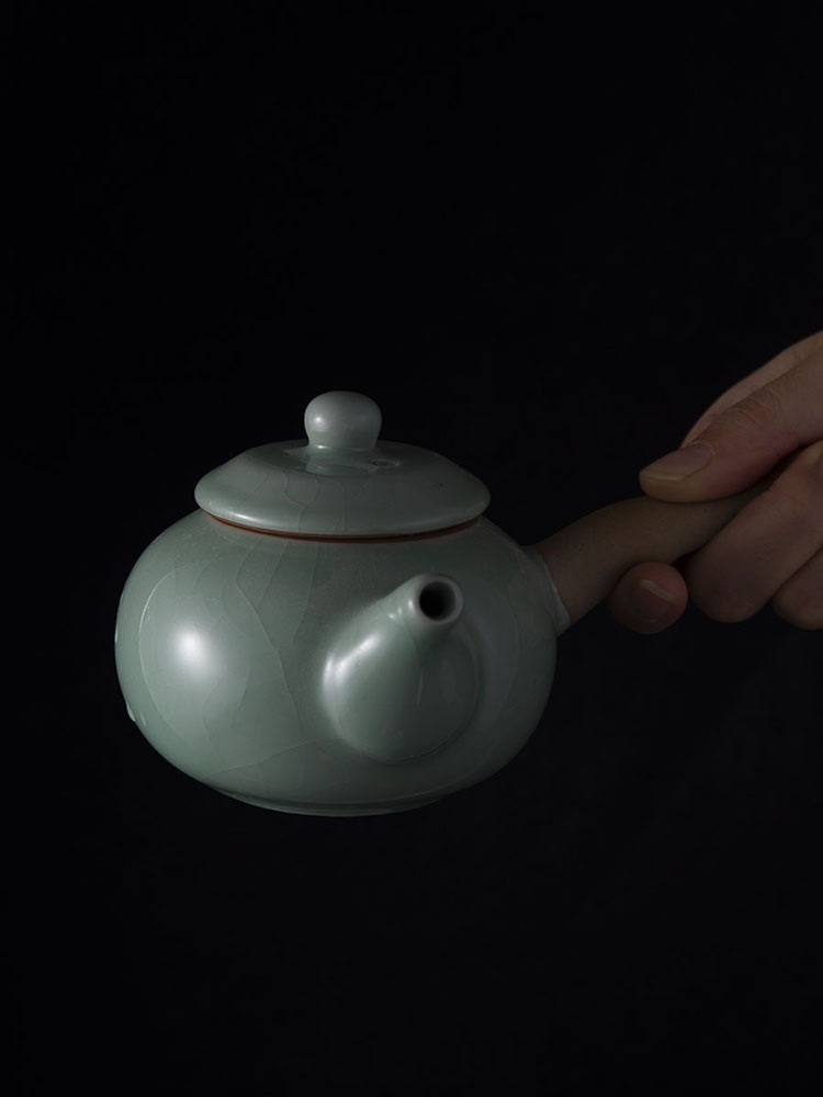 Little teapot tea gift box and the four seasons the Japanese side pot ceramic teapot tea cups, household gifts