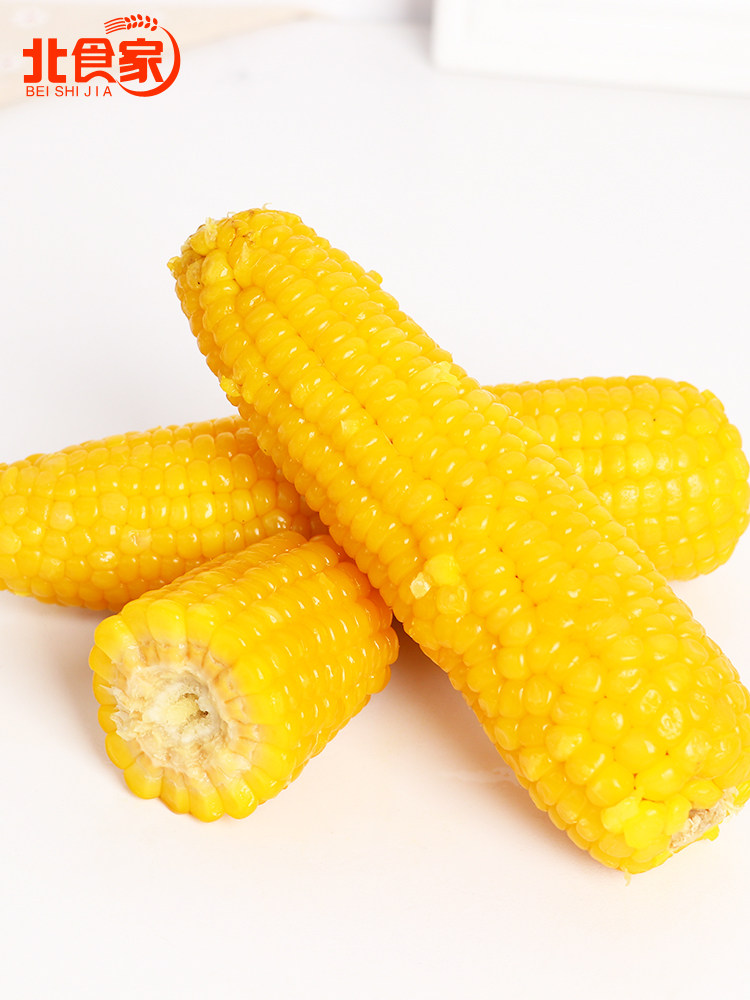 鲜玉哥 张家口 即食免煮 甜糯玉米棒 10根共2000g 真空包装 双重优惠折后￥22.9包邮