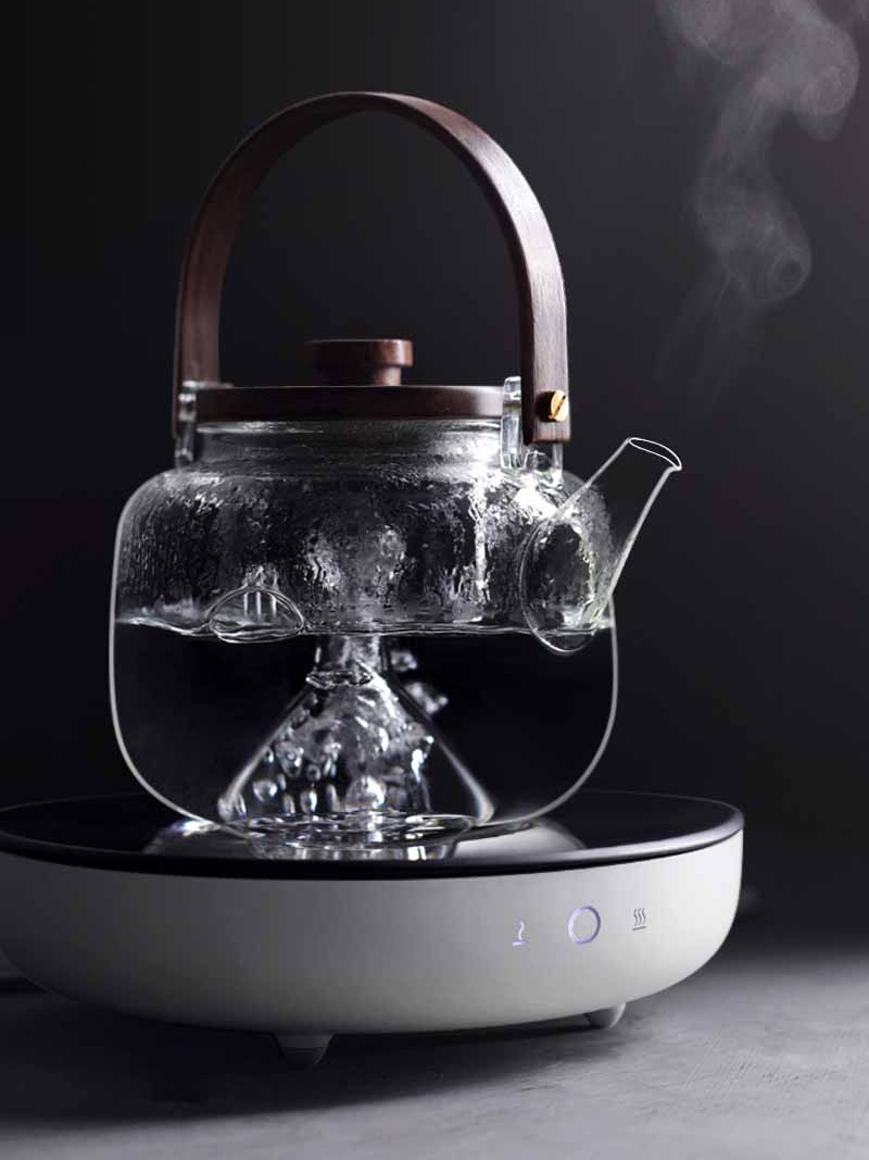 About Nine soil small sit know furnace household electric teapot TaoLu.mute boiling water tea tea pot of boiled tea utensils, small iron furnace