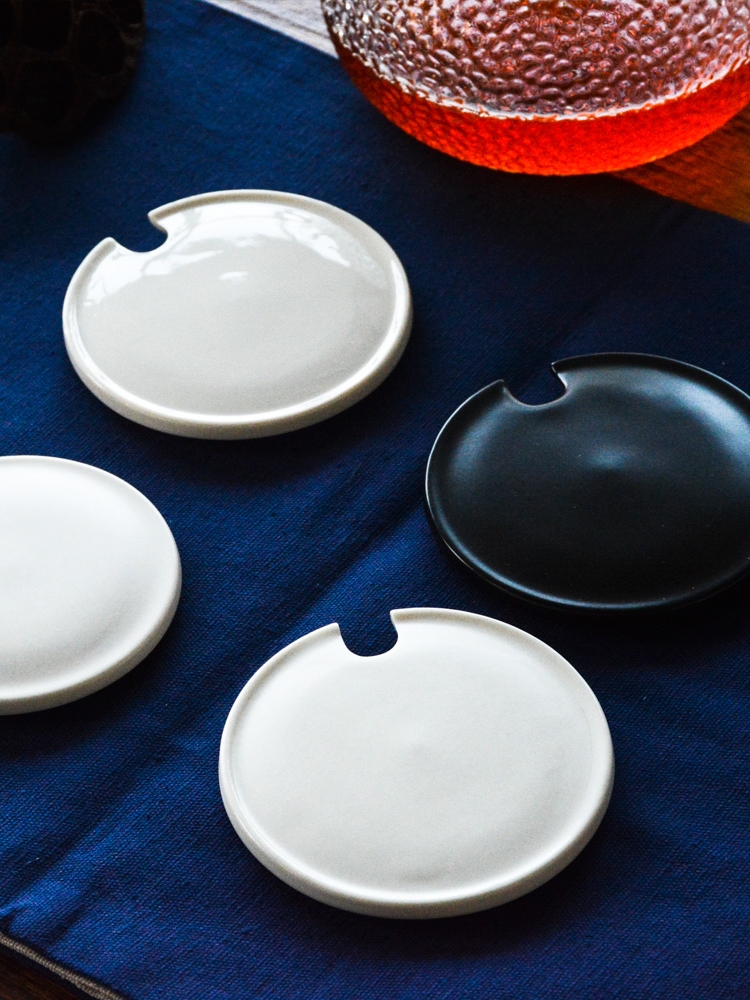 Lid ceramic general design keller cup accessories star cup cover cup, porcelain g cover sheet sells cup Lid