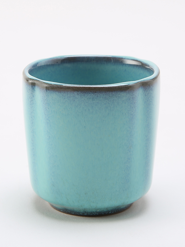 The ancient garden Japanese glass checking coarse ceramic cups water cup personal single cups of tea home up, large sample tea cup