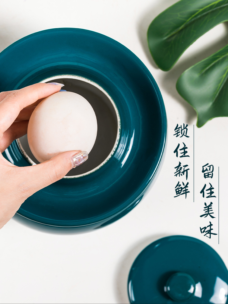 The Pickle jar with cover household sichuan pickled earthenware kitchen preserved Pickle jar of pickles jar sealed jar