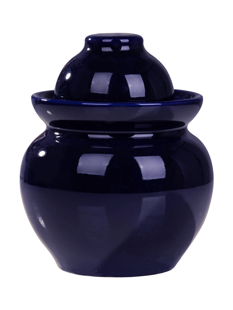 Jingdezhen ceramic pickle jar thickening earthenware seal pot sichuan pickled pickles pickles jar