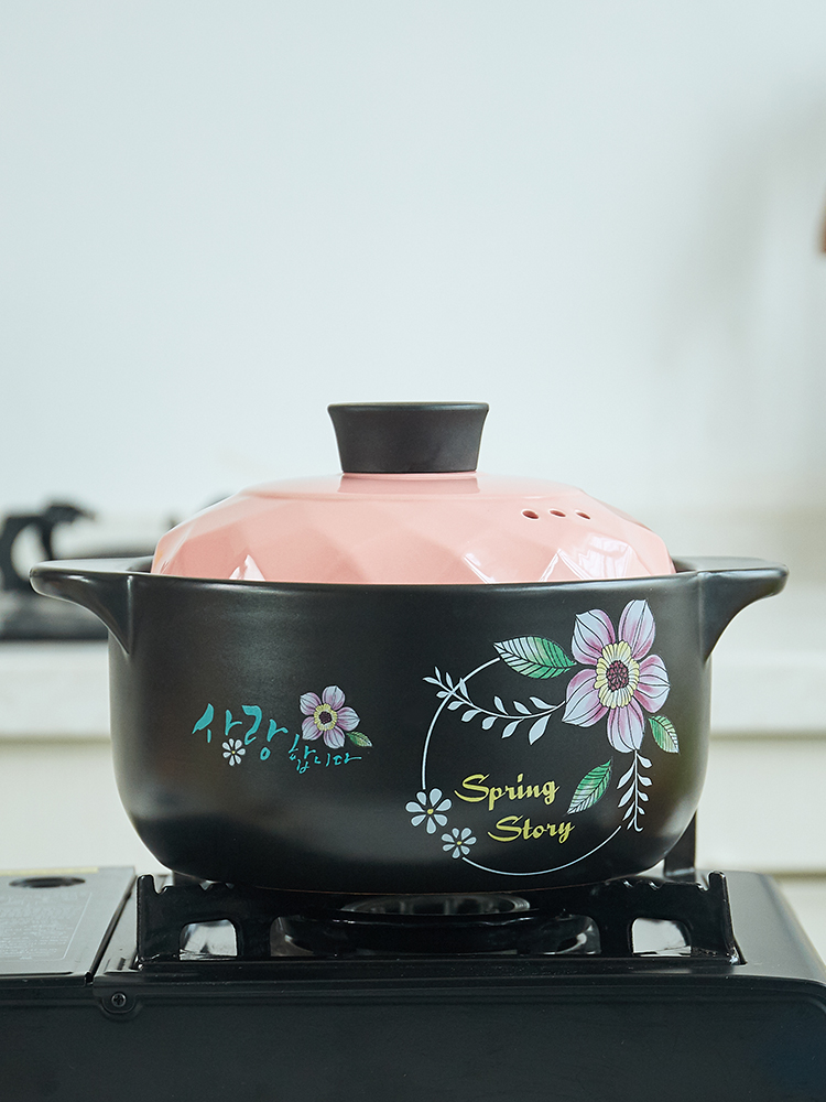 Casserole flame gas high temperature resistant household pot soup ceramic Casserole rice such as soup, stew pot earthenware pot induction cooker