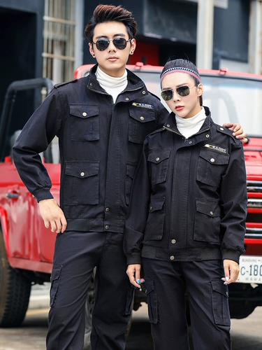 Хлопковый комбинезон, износостойкий лонгслив, защита от ожогов