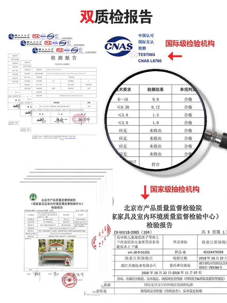 giường giường trai trẻ Bắc Âu của 1,2 triệu người trẻ Đồ nội thất phòng kết hợp giường chàng trai gói tất cả trẻ em gỗ rắn