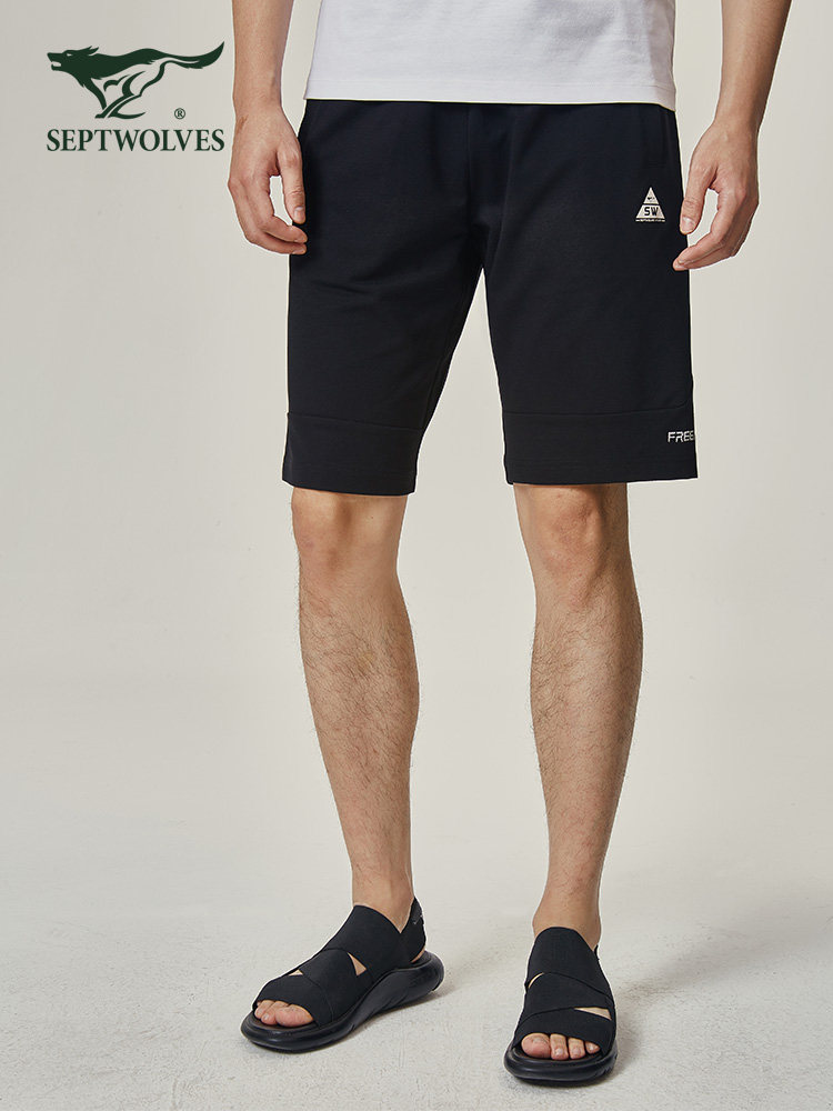 七匹狼 夏季休闲薄款 男式运动短裤五分裤 天猫优惠券折后￥99包邮（￥159-60）3色可选